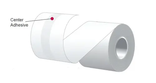 LinerFree 80mm x 70m Restickable